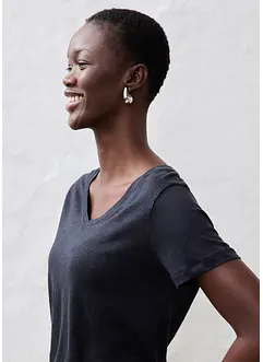 Linnen shirt, valt losjes, bonprix