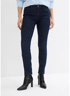 Skinny jeans mid waist, biologisch katoen, bonprix