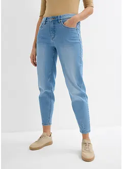 High waist barrel jeans, cropped, bonprix