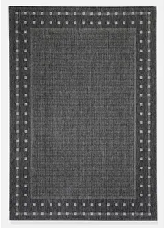 Binnen- en buitenkleed met boord, bonprix