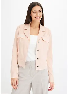 Korte imitatiesuède jas, bonprix