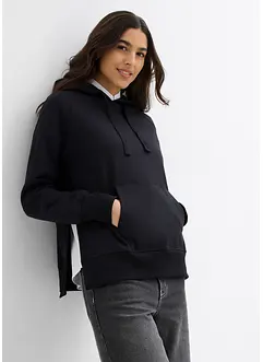 Hoodie met zijsplitten, bonprix