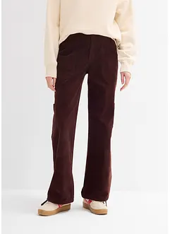 Cargo broek van corduroy, bonprix