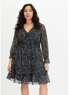Mini jurk van mesh, bonprix