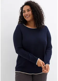 Trui met boothals, bonprix