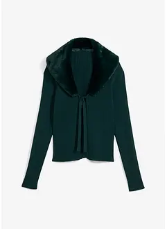 Vest met imitatiebont, bonprix