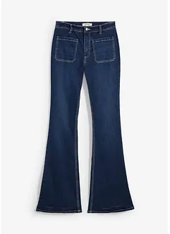 Bootcut jeans high waist, stretch, bonprix
