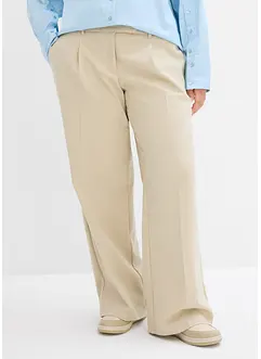 Bandplooibroek met hoge taille, bonprix