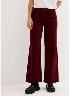 Corduroy broek in Marlene Dietrich stijl, bonprix