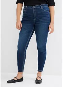 Skinny jeans mid waist, cropped, bonprix
