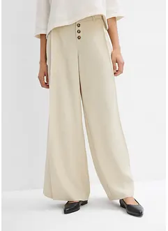 Twill broek van soepelvallend lyocell, bonprix
