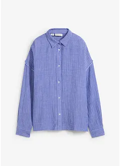 Overhemdblouse van mousseline, bonprix