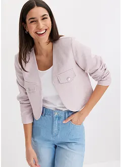 Korte blazer van bouclé, bonprix