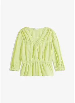 Blousetop van gestructureerde crinkle, bonprix