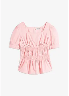 Blousetop van puur katoen, bonprix