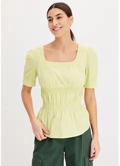 Blousetop van puur katoen, bonprix
