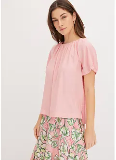 Blouse van gestructureerde crinkle, bonprix