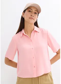 Boxy blouse van lichte crêpe, bonprix