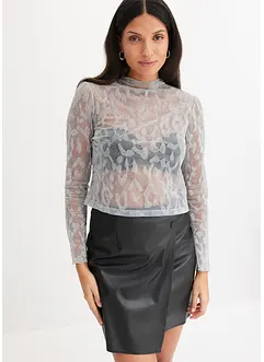 Longsleeve met glitters, bonprix