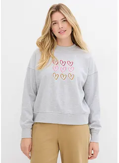 Sweater van katoenmix, bonprix