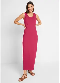 Katoenen maxi jurk (set van 2), bonprix