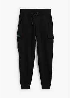 Joggingbroek met cargozakken, cropped, bonprix