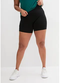 Naadloze outdoor biker short, corrigerend, bonprix