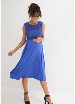 Jersey zwangerschapsjurk met kant, bonprix