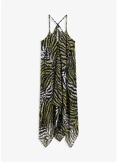 Maxi strandjurk van chiffon, bonprix
