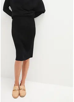 Gebreide rok van een zachte viscosemix, bonprix