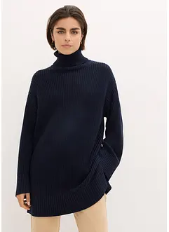 Oversized coltrui in een katoenmix, bonprix