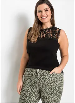 Top van een zachte viscosemix, bonprix