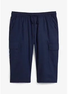Cargo instapbermuda met linnen, bonprix