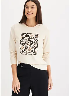 Longsleeve met biologisch katoen, bonprix