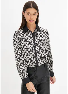 Satijnen blouse, bonprix