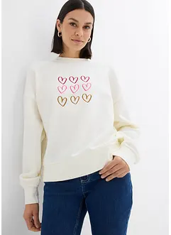 Sweater van katoenmix, bonprix