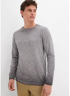 Longsleeve van biologisch katoen (set van 2), bonprix