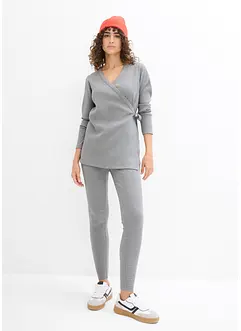 Zwangerschapsshirt met comfortabele legging (2-dlg. set), bonprix