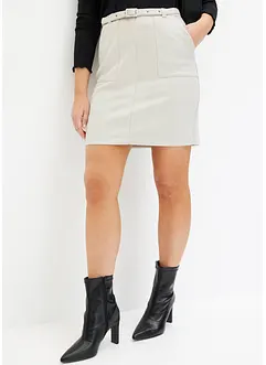Imitatieleren rok, bonprix