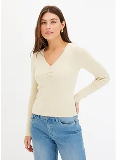 Fijn gebreide trui, bonprix