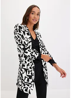 Lange blazer met print, bonprix