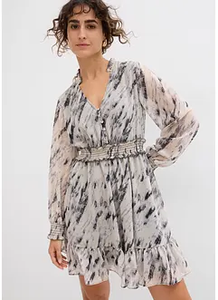 Jurk van chiffon, bonprix