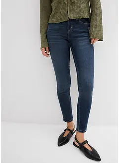 Skinny stretch jeans, mid waist, bonprix