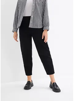 Slip-on broek van katoenmix, bonprix