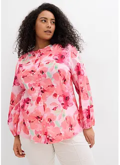 Wijde blouse van puur katoen, bonprix