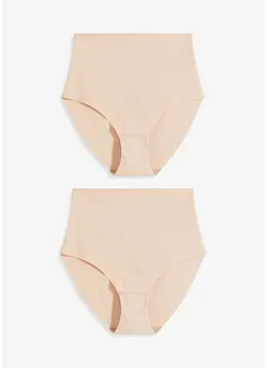 Naadloze slip, licht corrigerend ( set van 2), bonprix