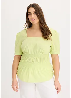 Blousetop van puur katoen, bonprix
