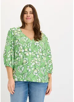 Blouse van fijne viscosemix, bonprix