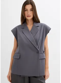 Lang mouwloos vest, bonprix