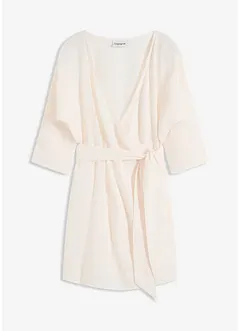 Mini jurk met riem in wikkellook, bonprix